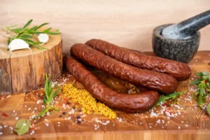 Kiełbasa pieczona z wołowiną